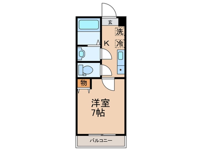 イーストコート東山の物件間取画像