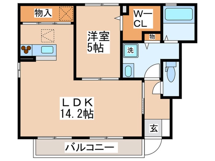 ラ・コンポフォタの物件間取画像