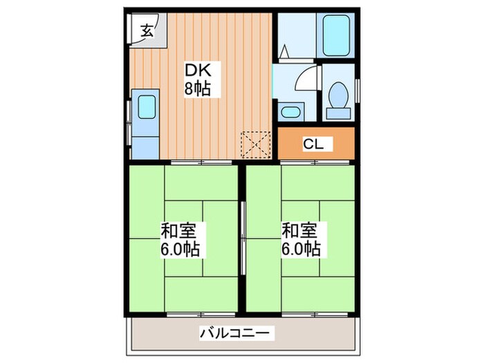 物件間取画像