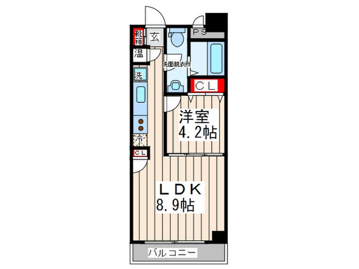 willDo谷町の物件間取画像