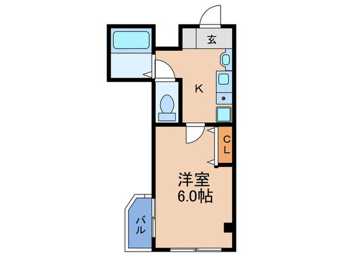 ラフィーネ淡路の物件間取画像