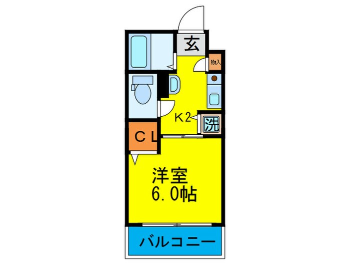 ｴｽﾃﾑｺ-ﾄ京都河原町ﾌﾟﾚｼﾞ-ﾙ(802)の物件間取画像