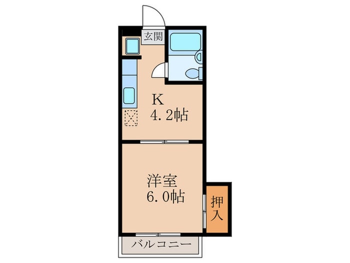 カサ・ぺルダーニョの物件間取画像