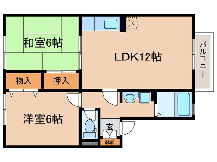 リアルコンフォ－トの物件間取画像