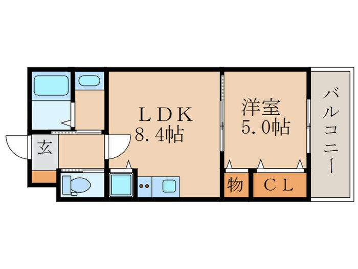 プリエ深草の物件間取画像