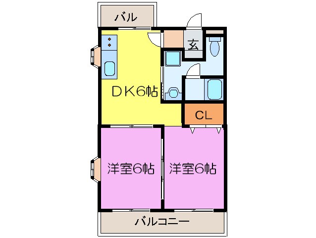 レジェンドの物件間取画像