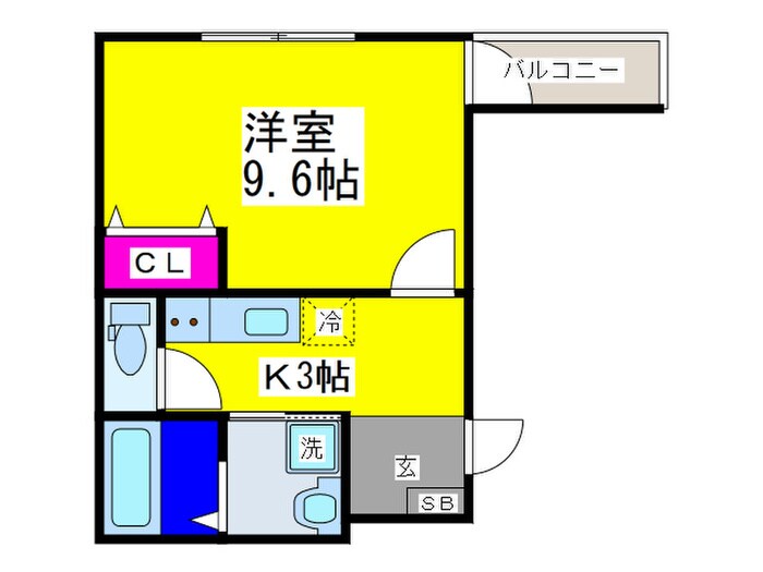 フジパレス鳳駅西サウスの物件間取画像