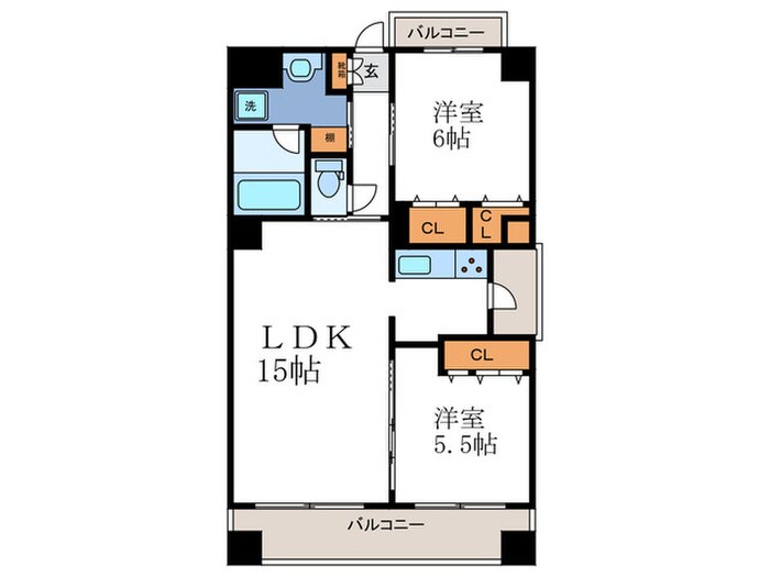 モザール光悦の物件間取画像