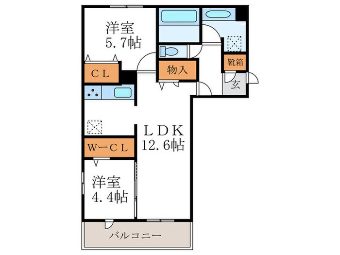 仮）プルミエール上賀茂の物件間取画像