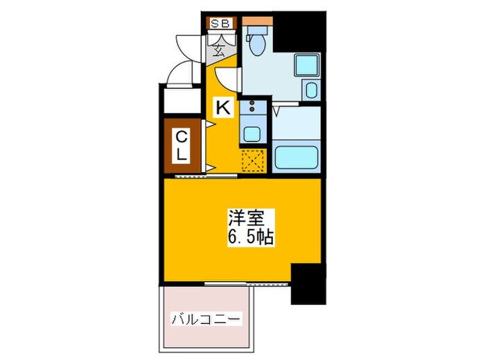 エスライズ御堂筋本町(1005)の物件間取画像