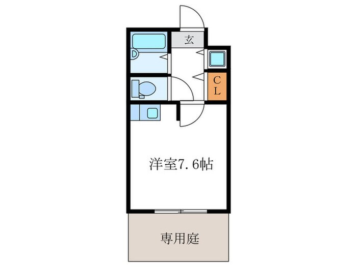 ハウス６の物件間取画像