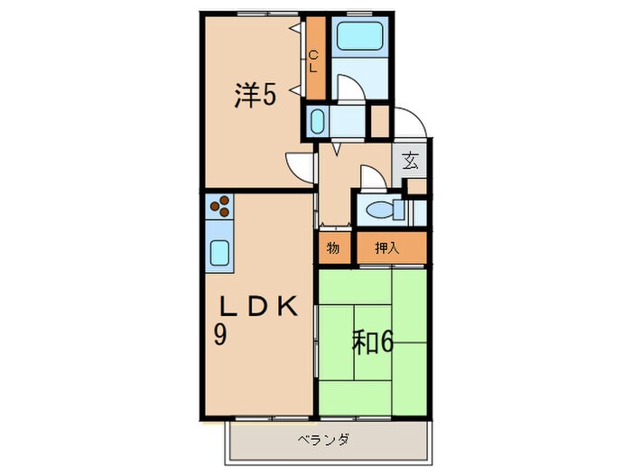 プランソレイユの物件間取画像