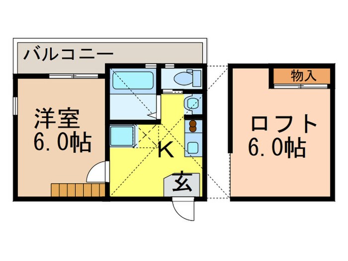 Alpha Stage APMⅡの物件間取画像