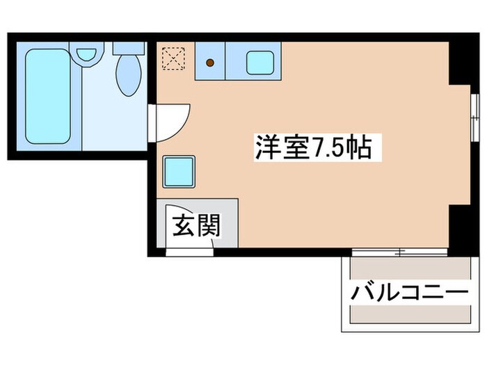 ハートイン宿院の物件間取画像