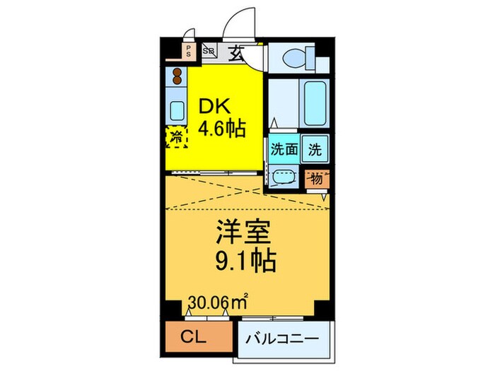 ロ－ランつるみの物件間取画像