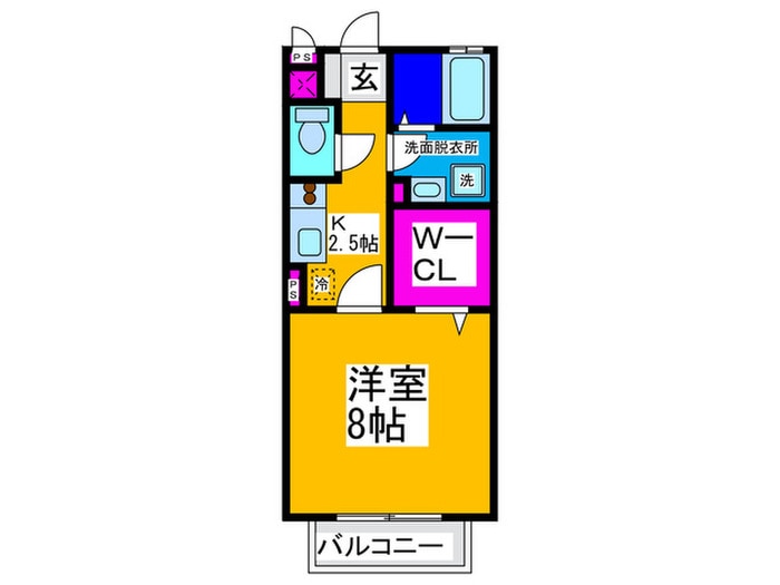 ボナ－ルハイムの物件間取画像