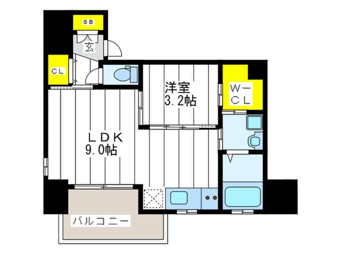 TrustmanHorieの物件間取画像