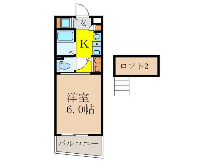 エステムコート新大阪Ⅲの物件間取画像