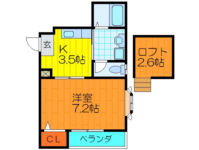 ラ・ソレイユの物件間取画像