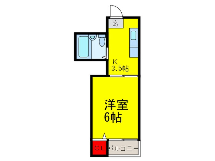 ハイツ正覚寺の物件間取画像