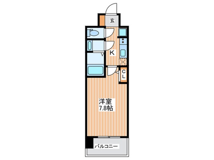 ﾌﾟﾚｻﾝｽNEO大和田STATIONﾍﾞｾﾞﾙの物件間取画像