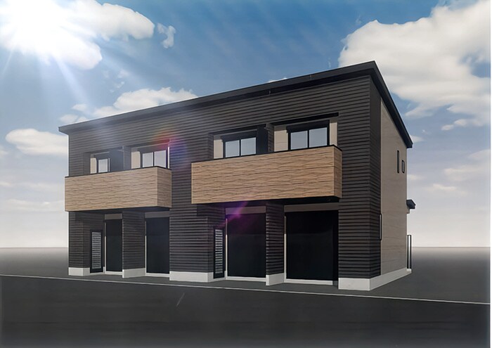 仮）高鷲ガレージハウスの物件外観写真