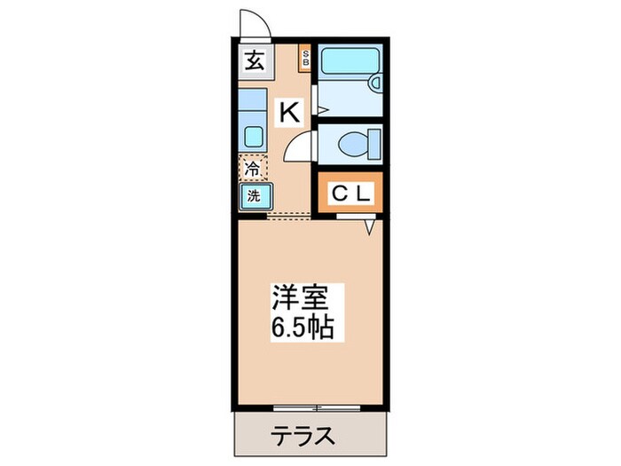 ラルゴ藤井寺の物件間取画像