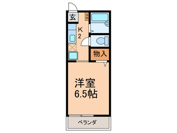 ラルゴ藤井寺の物件間取画像