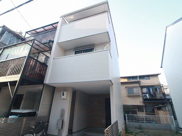 中京区聚楽廻中町貸家の物件外観写真