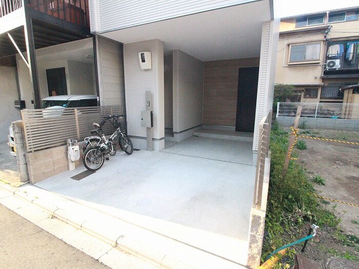 中京区聚楽廻中町貸家の物件外観写真