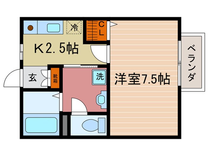 ホワイトクレインの物件間取画像