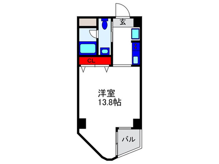 Ｌａｒｋ　Ｓｐｕｒ岡町の物件間取画像