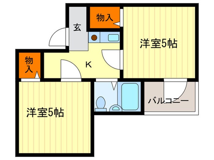 アメニティー京都一番館の物件間取画像