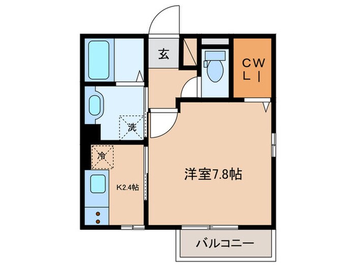 プランドールの物件間取画像