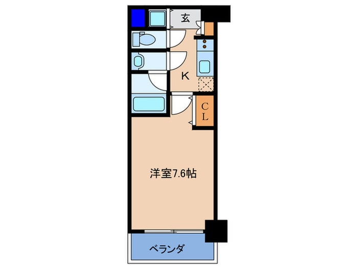 La Douceur城北の物件間取画像