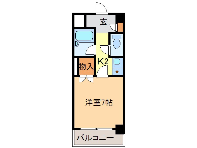 ライズイングサンの物件間取画像