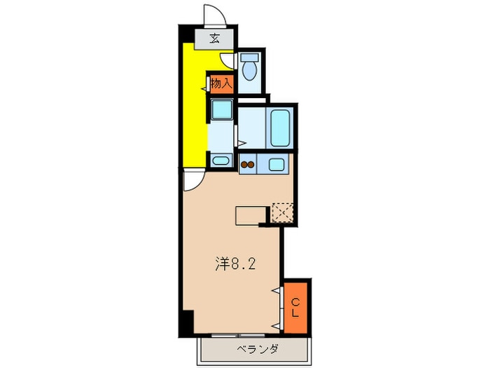 ラフォンテ甲東園の物件間取画像