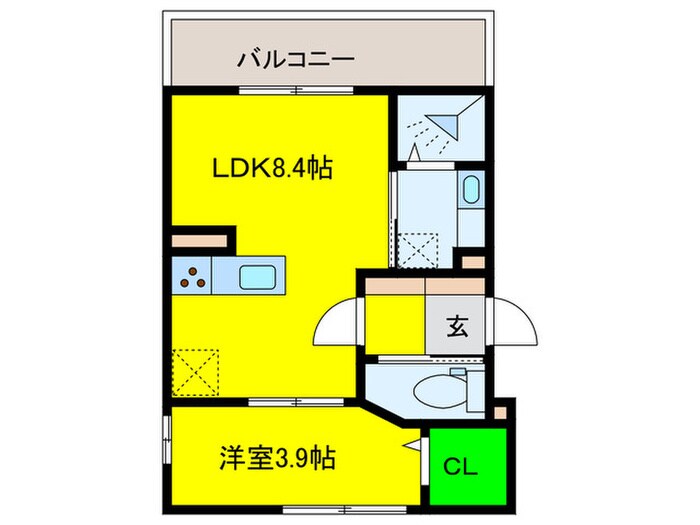 スマイリス車之町東の物件間取画像