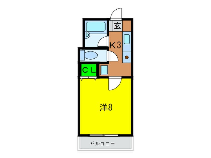 アネックス１号館の物件間取画像