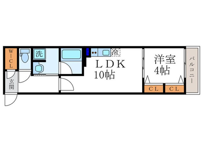 ベラジオ雅び北野白梅町（503）の物件間取画像