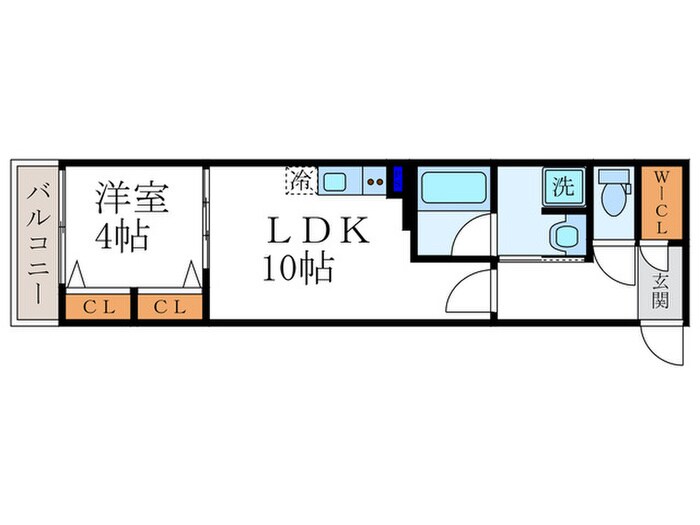 ベラジオ雅び北野白梅町（504）の物件間取画像