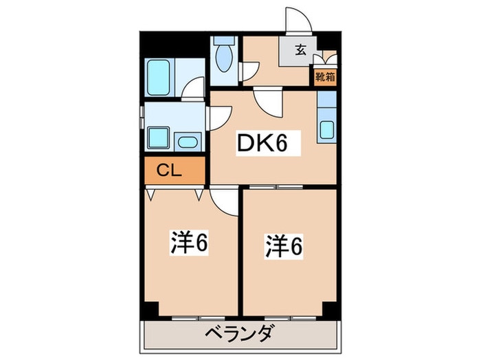 エクセルナカノの物件間取画像