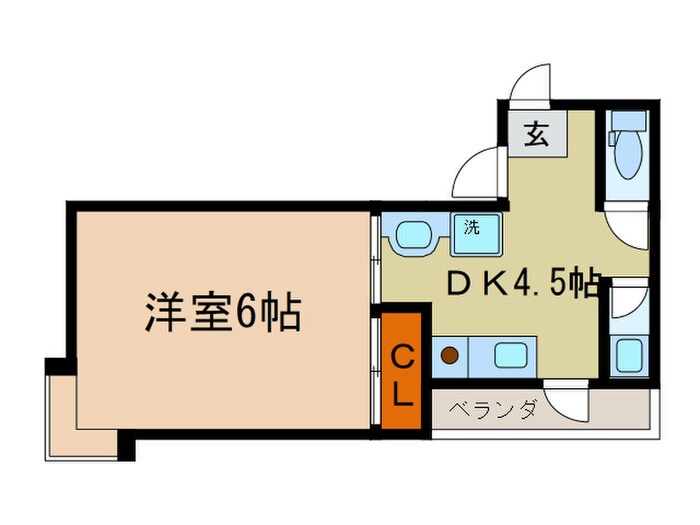 中央ハイツ ナカハラの物件間取画像