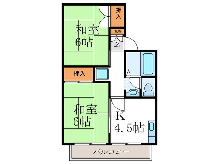 物件間取画像