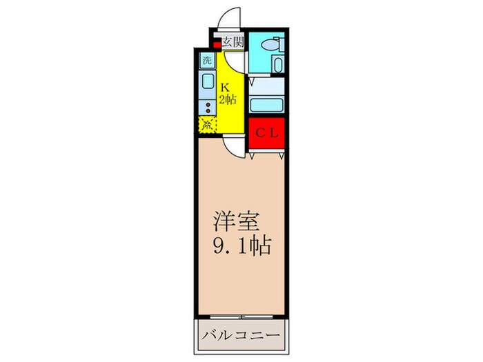 物件間取画像