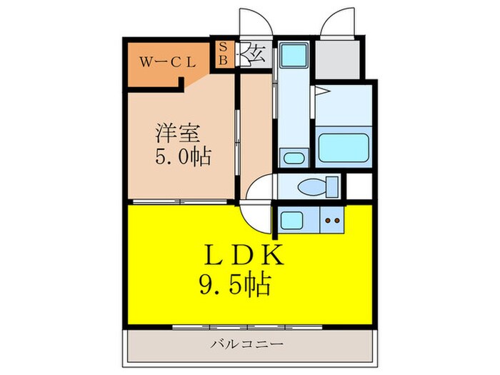 サムティ新大阪ＷＥＳＴの物件間取画像