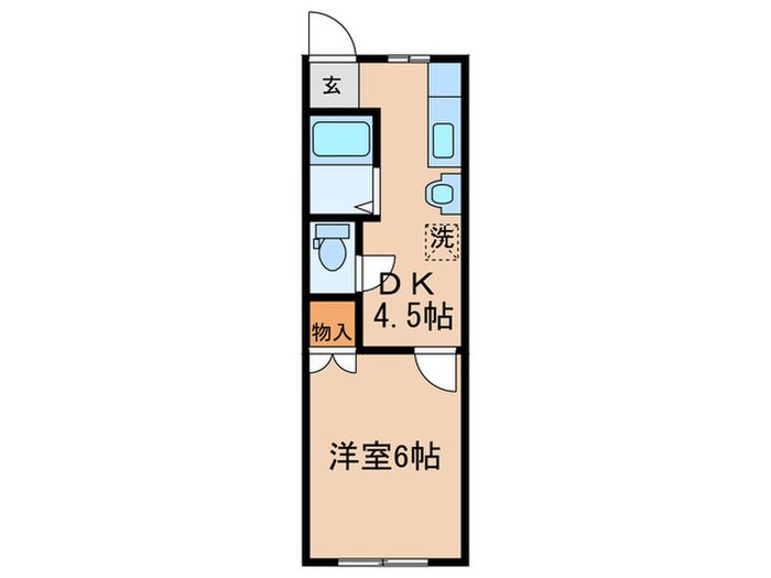 グレイスパレスの物件間取画像