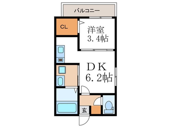 物件間取画像