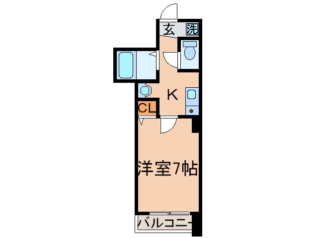 ＺＥＺＥ御幸町の物件間取画像