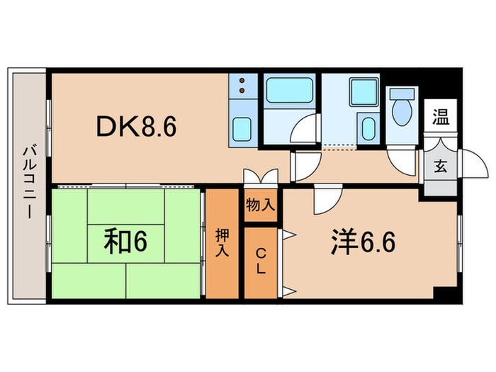 リアライズ加古川Ⅰの物件間取画像